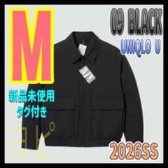 新品 完売品Uniqlo U 2026SSショートブルゾン Mサイズ uniqlo U ショートブルゾン ブラック 2026SS 完売品 - メルカリ