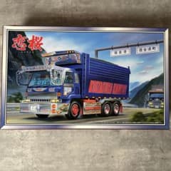 青島 デコトラ。恋桜1/32絶版 青島 デコトラ。恋桜 デカ箱ダンプ 1/32 絶版 未組立 - メルカリ