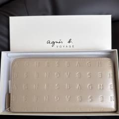 agnès b. VOYAGE ベージュ長財布のサムネイル