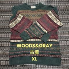 WOODS&GRAY ニットセーター XLのサムネイル