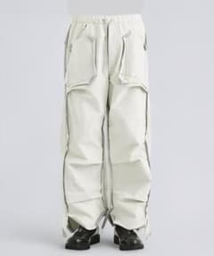 23SS sulvam サルバム Cutting Tuck Pants L - メルカリ