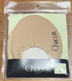 Chacott ストレッチハーフシューズ ベージュ Lのサムネイル