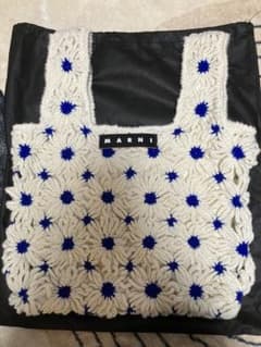 MARNI マルニマーケット フローラルクロシェバッグ Fish Bag - メルカリ