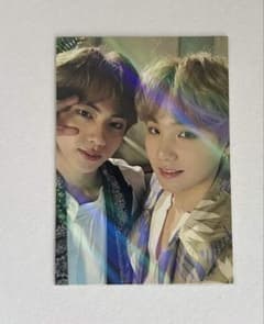 BTS 公式　マジックショップ ホログラム　トレカ　ユンギ　ソクジン BTS 公式 マジックショップ チケットホルダー トレカ ユンギ ソクジン