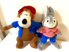 値下げTDR TDL 南部の唄 ぬいぐるみストラップ うさぎどん　くまどんのサムネイル