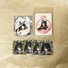Uma Musume Manhattan Cafe Sai Convenience Store Can Badge, etc. (Bundle Sale)