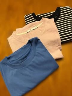 UNIQLO 無印　Tシャツ　カットソー　 3枚セットのサムネイル