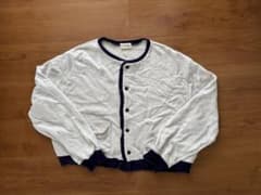 【BEAMS BOY】スウェットカーディガン グレーのサムネイル
