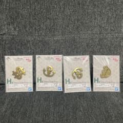 조조 이치 반 쿠지 H상 메탈 핀즈 컬렉션 4점