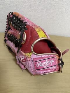 Rawlings 左投げ 外野手用 13インチ 限定モデル スカーレット/ピンク Rawlings 左投げ 外野手用 13インチ 限定 ピンク - メルカリ