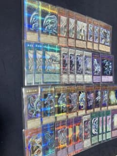 遊戯王 青眼の白龍 ブルーアイズ デッキパーツ 引退品 クオシク 25th