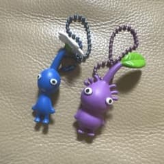 ピクミン マスコット&フルーツグミ2 紫ピクミン&青ピクミン 2点セットのサムネイル