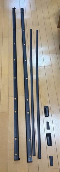 ハイエース200系寒冷地仕様モール新車外し品のサムネイル