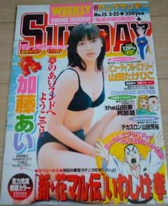 加藤あい グラビア切り抜き 週刊ヤングサンデー No.677 小学館 - メルカリ