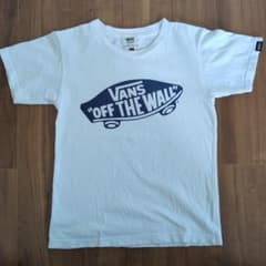 Vans Tシャツ "OFF THE WALL" 130cm 白 半袖 夏服のサムネイル