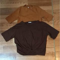 ジーユー、UNIQLOトップス2枚セットのサムネイル