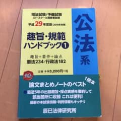 趣旨・規範ハンドブック 司法試験/予備試験ロースクール既修者試験 1(平成29…のサムネイル