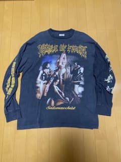 90S VINTAGE CRADLE OF FILTH Tシャツ　ロンtのサムネイル
