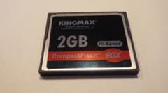 KINGMAX CompactFlash 2GB 80X 本体のサムネイル