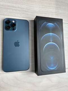 Apple iPhone 12 Pro Maxパシフィックブルー 256GBのサムネイル