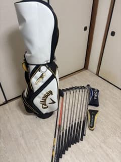 CALLAWAY/WARBIRD キャディーバック付きゴルフクラブ一式のサムネイル