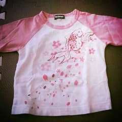 和柄長袖Tシャツ★゛のサムネイル