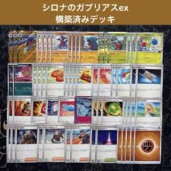 シロナのガブリアスex 構築済みデッキ - メルカリ