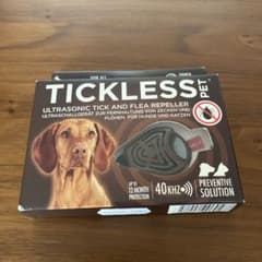 TICKLESS（チックレス）ブラウン　超音波のチカラで、ノミ、ダニよけのサムネイル