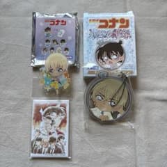 名探偵コナン 安室透 降谷零 バーボン 缶バッジ アクキー クリップ 3点