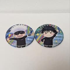 【呪術廻戦】ゆるっとコレクション ホログラム缶バッジ 五条&伏黒のサムネイル