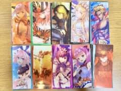 Fate/FGO 最終降臨展 選択画面風カード 10枚