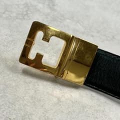 Ferragamo 가죽 그린 여성 벨트 8290