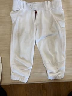 野球用 ユニフォームパンツ 白 練習着のサムネイル