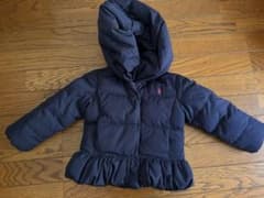 ラルフローレン　ダウン　8090 3T 女の子　アウター　冬服のサムネイル