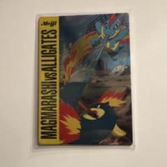 Meiji ポケモンゲットカード バトル10 マグマラシVSアリゲイツのサムネイル
