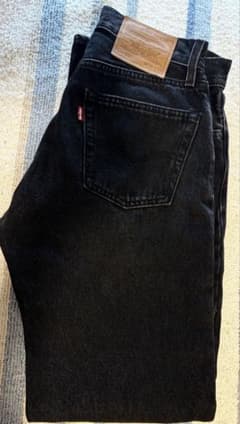 状態良好！Levi’s リーバイス Lot 555 ブラックデニムパンツのサムネイル