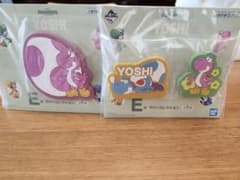 이치 반 쿠지 슈퍼 마리오 with YOSHI E 상 고무 코스터