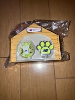 Brand new New Balance golf ball marker set, featuring a cute Boston Terrier design.