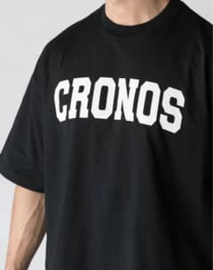 【完売品】CRONOS ブラック×ホワイト ロゴTシャツのサムネイル
