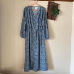 専用　niko and...ニコアンド花柄 ロングワンピースのサムネイル
