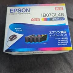 EPSON 純正インクカートリッジ IB07CL4B 大容量 4色パック - メルカリ