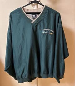 WHITE BEAR ダークグリーン Vネックジャケットのサムネイル