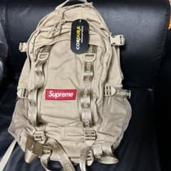 新品未使用品。Supreme バックパック Tan ベージュ - メルカリ