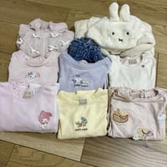 ☆まとめ売り女の子☆90☆長袖Tシャツ☆アウター☆プティマイン