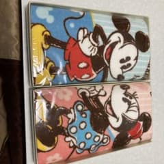 ディズニー　ミッキー　ミニー　フェイスタオルのサムネイル