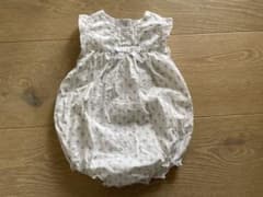 PETIT BATEAU 花柄ロンパース 6mのサムネイル