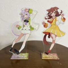 ホロライブ　ファミリーマートコラボアクリルスタンド　猫又おかゆ&戌神ころねのサムネイル