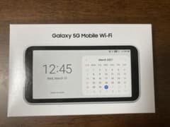 【新品】SAMSUNG Galaxy 5G Mobile Wi-Fi SCR01のサムネイル