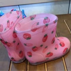 mikan様☆専用   いちご柄 レインブーツ♡のサムネイル