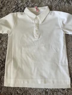 Omlet 120cmシャツ白　受験　冠婚葬祭　お教室着にのサムネイル